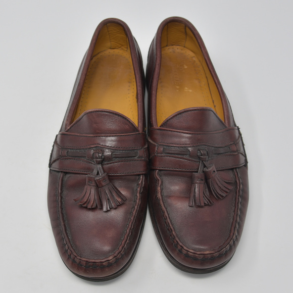*Allen Edmonds Bayfield Sz 8.5D Brown Leather Shoe main image 7